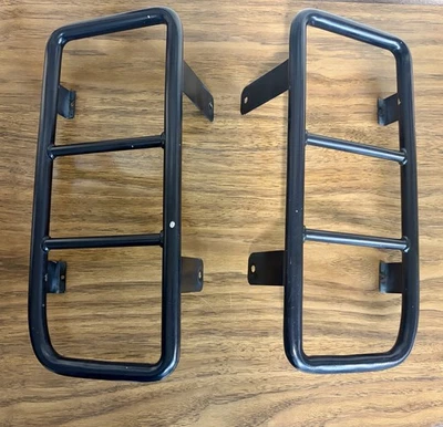 03 - 09 HUMMER H2 NEGRO LUZ TRASERA CEPILLO PROTECTOR REJILLA LÁMPARA TRASERA PROTECTOR CONJUNTO PAR Foto 1 de 4