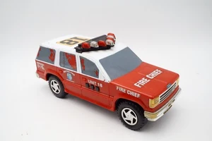 Vintage 1994 Funrise Ford Explorer Fire Chief Unit 18 SUV Toy Truck Untested - Picture 1 of 9