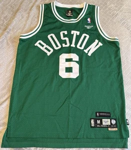 NBA Reebok Hardwood Classics Boston Celtics Bill Russell Trikot Herren Medium +2 L - Bild 1 von 9