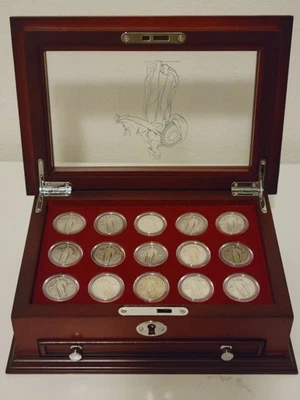 1925 - 1930 Complete  America's Most Beautiful Silver Quarters Collection - Image 1 of 4