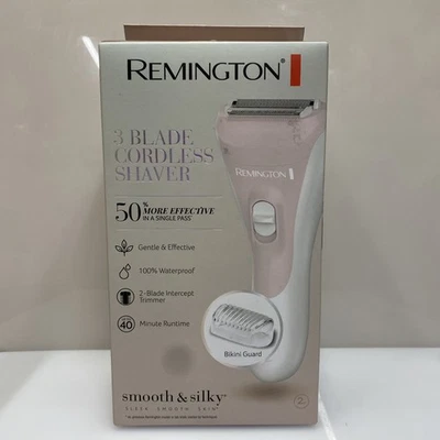 REMINGTON WDF4821 Smooth & Silky 3 Blade Cordless Shaver - Image 1 of 4