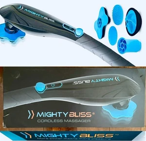 Mighty Bliss kabelloses Tiefengewebe Rücken- und Körpermassagegerät ~ NEU - Bild 1 von 8