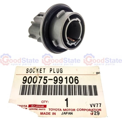 Genuine LandCruiser 100 Series UZJ Front Turn Signal Light Lamp Socket Plug - Image 1 of 3