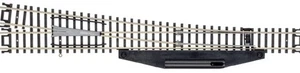 Atlas N Scale Code 80 #8 Manual Right-Hand Turnout/Switch Model Train Track - Picture 1 of 1