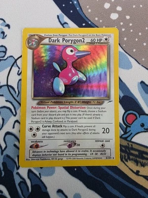 Dark Porygon2 8/105 2002 Pokemon Neo Destiny Holo Rare - Image 1 of 2