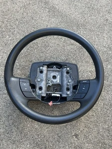 2005-2011 OEM Grand Marquis Crown Vic Cruise Control Steering Wheel Charcoal Blk - Picture 1 of 15