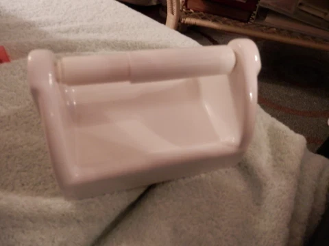 Antique Vintage Collectible Toilet Paper Holder Willette Company No. 325 USA Cover