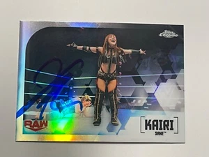 WWE KAIRI SANE Signierte Karte Raw Smackdown - Bild 1 von 1