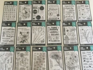 Hero Arts Hero Florals Clear Stamp Set 3"x4" YOU PICK NEW - Picture 1 of 37