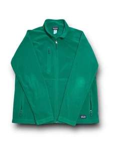 Chaqueta polar Patagonia Synchilla para hombre grande verde cremallera completa - Imagen 1 de 4