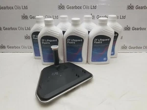 genuine audi 6HP26A 6HP26A61 6HP28AF 6HP28A61 gearbox service kit filter 7L oil - Picture 1 of 5