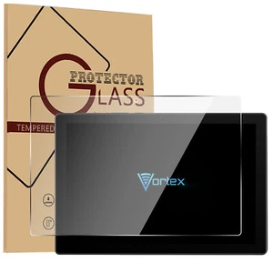 For Vortex CMG101 Tablet 10.1 Inch Tempered Glass Screen Protector 9H HD Clear - Picture 1 of 7