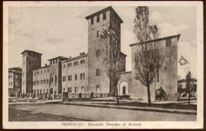 cartolina VERCELLI castello amedeo di savoia - Picture 1 of 1