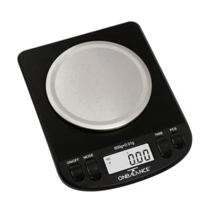 On Balance IS-600-BK Intrepid Series Compact Bench Scale 600 x 0.01g Weights - Picture 1 of 5