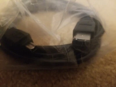 6FT FIREWIRE 400 CABLE 6 PIN to 4 PIN IEEE 1394 iLINK PC MAC *SHIPS SAME DAY* - Image 1 of 3