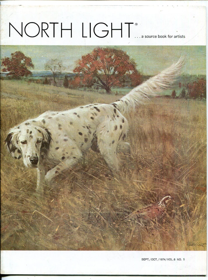 North Light A Source Book of Artists-1974-Outdoor Art of Bob Abbett by Walt Reed - Image 1 of 1