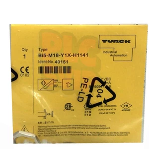 TURCK BI5-M18-Y1X-H1141 4015020 Inductive sensor New in Box 1PCS - Picture 1 of 1