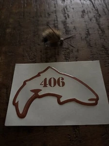 Simms Fishing Products 406 Trout Decal - Picture 1 of 1
