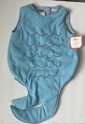 POTTERY BARN Dr. Seuss Blue Fish 2T-3T Halloween Costume Body Only No Headpiece - Image 1 of 4