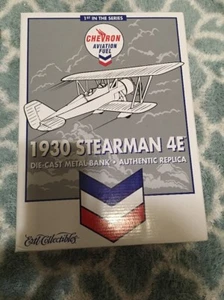 ERTL COLLECTIBLES 1930 STEARMAN 4E DIE CAST METAL BANK AUTHENIC REPLICA - Picture 1 of 1