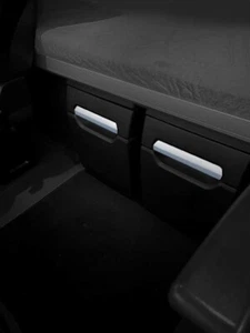 Chrome Trim Refrigerator Under The Bed Handles for Mercedes Actros MP4 MP5 - Picture 1 of 2
