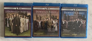 Downton Abbey - Seasons 1-3 (Blu-ray Disc, 2013, 9-Disc Set) PBS Masterpiece - Imagen 1 de 2