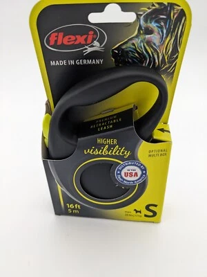 Flexi 16-FT | 5 m CABLE CORREA RETRÁCTIL PERRO S Pequeño 12 kg / 26 libras máximo ALTO QUA Foto 1 de 4
