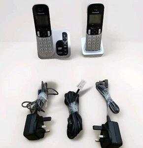 Panasonic KX-TGC220E Telefon bezprzewodowy z sekretarką i używaną słuchawką - Zdjęcie 1 z 9