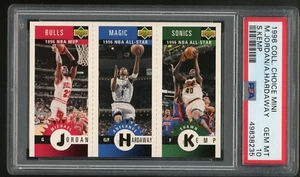 1996 Collectors Choice Mini PSA 10 MICHAEL JORDAN Penny Hardaway Shawn Kemp - Picture 1 of 2