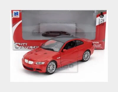 1:24 NEWRAY Bmw 3-Series M3 (E92) Coupe 2007 Red NY71053R MMC - Image 1 of 2