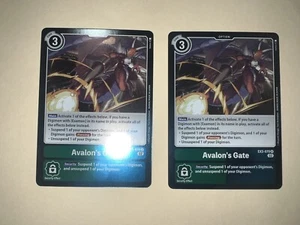Avalon's Gate - EX3-070 Draconic Roar - NM - Digimon TCG - x2 - Bild 1 von 1