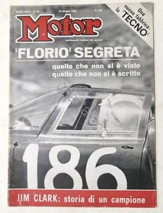 Automobilismo - Rivista Motor - N. 20 - Maggio 1968 - Florio segreta - Picture 1 of 1