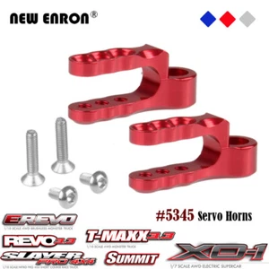 5345 Servo Horns Steering Arms For RC Traxxas 1/10 Revo EREVO XO-1 Summit Slayer - Picture 1 of 19
