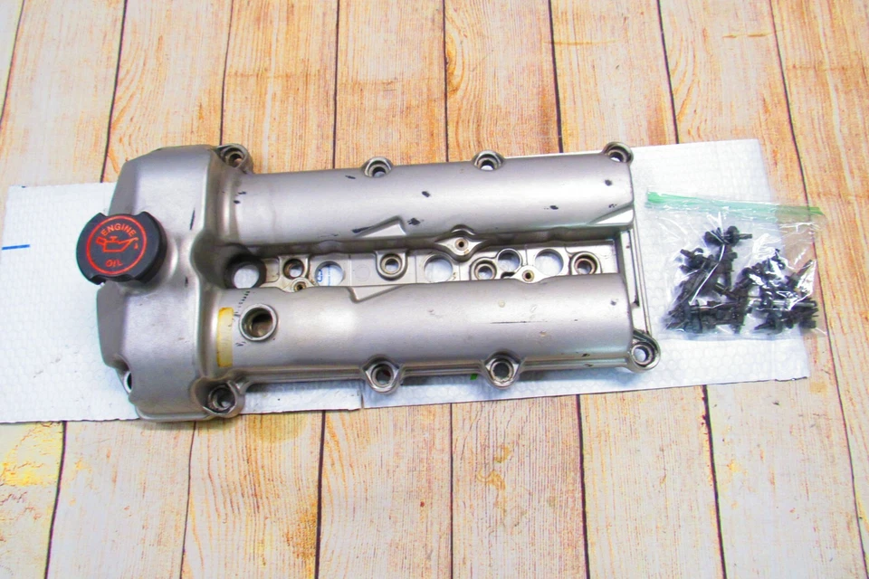 Jaguar S-Type 2000 2001 2002 3,0 L motor V6 tapa válvula lado conductor izquierdo usado Foto 1 de 4