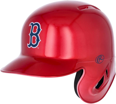 Boston Red Sox Rawlings Alternative Chrome Mini Batting Helmet Cover