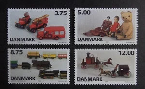 Denmark 1995 Danish Toys train teddy teddy SG1059/62 MNH UM unmounted mint - Foto 1 di 1