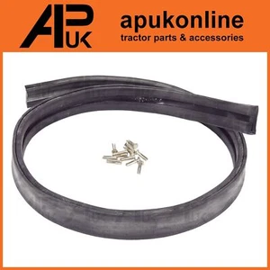 Ferguson TE20 T20 TEA TED TEF Bonnet Rubber c/w Rivets Fergie Tractor Buffer Set - Picture 1 of 3