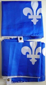 DEUX GRAND "DRAPEAUX DU QUÉBEC", 36"x 60", 91.5 cm x 152.5 cm, ENTIÈREMENT NEUFS - Imagen 1 de 5