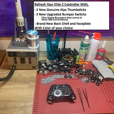 Xbox Elite series 2 Controller Repair Refresh Service - Bumpers Sticks Shell - Image 1 of 4