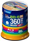 Verbatim Blu-Ray Disc Bd-R 50Gb 100 Sheets White Printable 1-6X Vbr260rp100sv1
