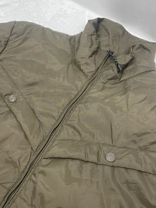Billabong Men’s Lightweight Puffer Jacket Men’s Xl Brown/dark Green - Picture 1 of 8