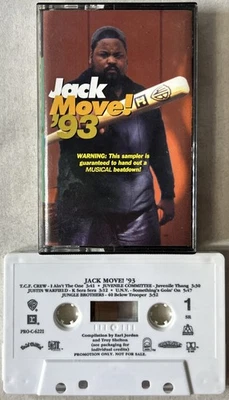Jack Move! ‘93 Open Cassette Tape Promo 1993 Warner Bros/Reprise Records Hip Hop - Image 1 of 4