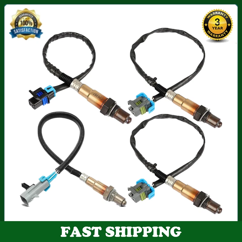 Set Of 4 Oxygen O2 Sensor Up+Downstream For Chevrolet Camaro 3.6L V6 2010-2015 - Image 1 of 4