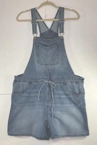 Maurices Damen Jeans Latz Overall Shorts Größe L Shortalls - Bild 1 von 5