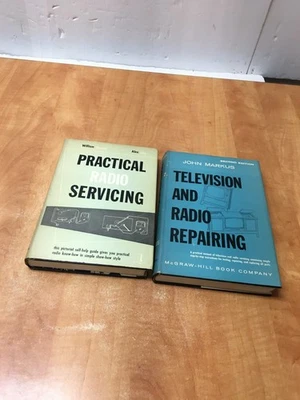 Practical Radio Servicing by Marcus  Levy 1955 & Television Radio Repairing 1961 - Image 1 of 4