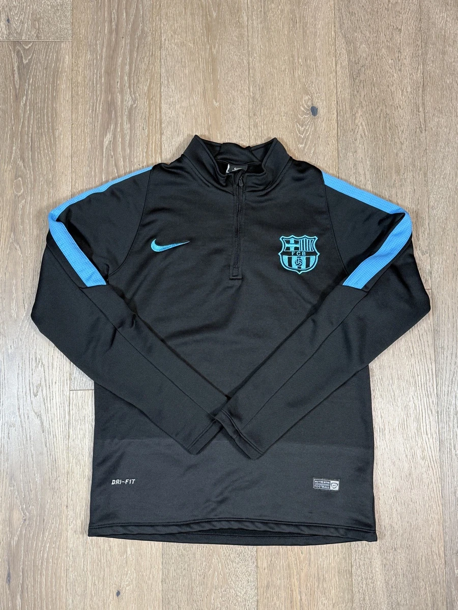 Nike FC Barcelona Black International Club Soccer Fan Apparel and