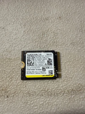 Dell (Western Digital SDDPTQD-256G-1012) SN740 TLC NAND Solid State Drive 098F8 - Image 1 of 2