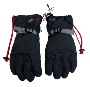 Guantes Saranac Vintage Adulto Negro Invierno Nieve Esquí Snowboard Talla Mediana M - Imagen 1 de 5