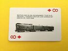 Old Heifer Motor Car Iron Horses of the West Railroad Train Single Playing Card