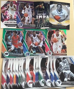 2021-22 Panini Prizm Draft Picks Basketball Base Parallels + Inserts - YOU PICK